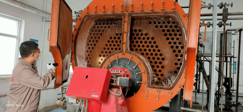 内蒙古锅检院对130台工业锅炉发展定期检验工作