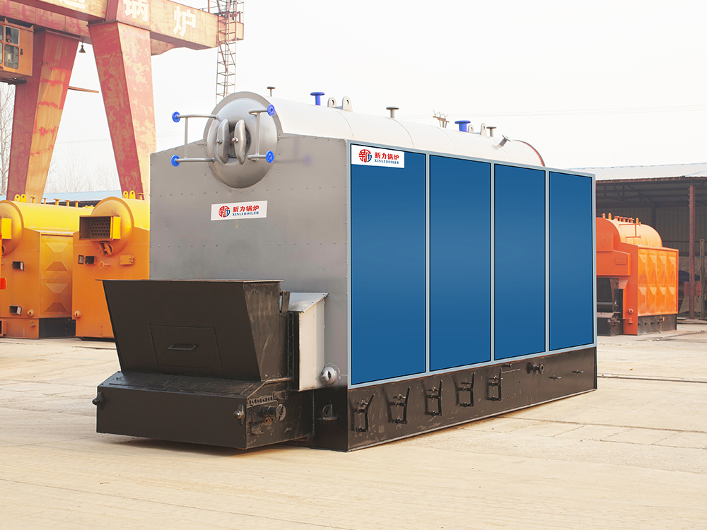 SZL生物质双锅筒水管蒸汽锅炉.