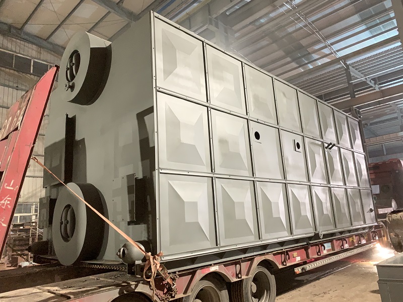 20吨SZL燃煤链条锅炉用于马铃薯出产