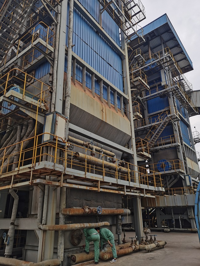 四川宜宾某酒厂22吨CFB循环流化床蒸汽锅炉项目