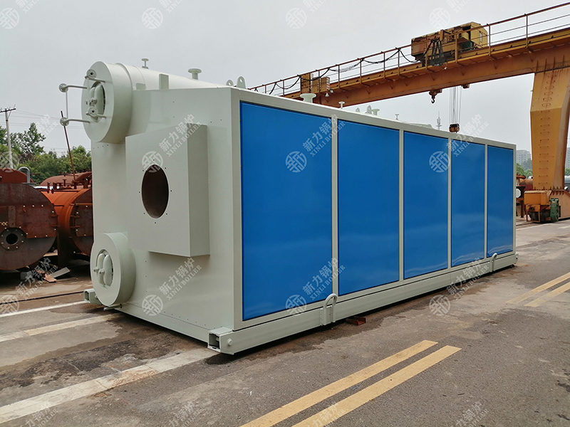 2121非凡SZS系列全自动水管锅炉用于河南某造纸厂