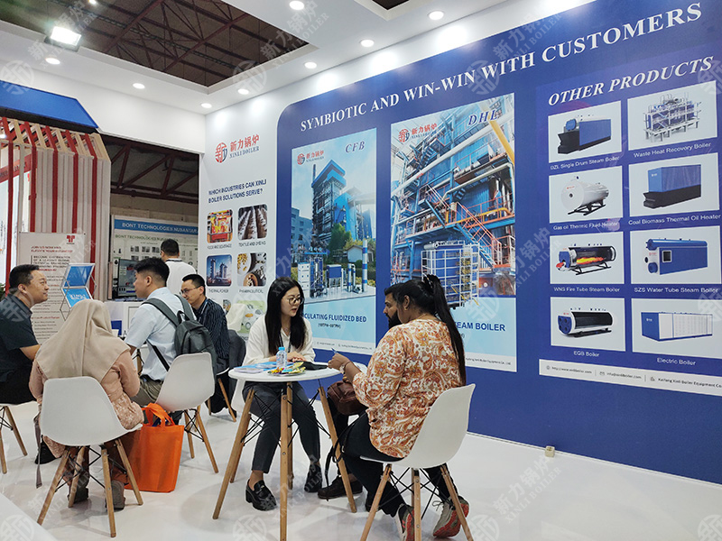 2121非凡锅炉携生物质与余热锅炉亮相2024印尼热力展，，，，，，，绿色能源耀全球