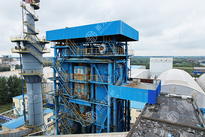 河南新型建材工厂实拍 | 75吨循环流化床锅炉靠得住之选